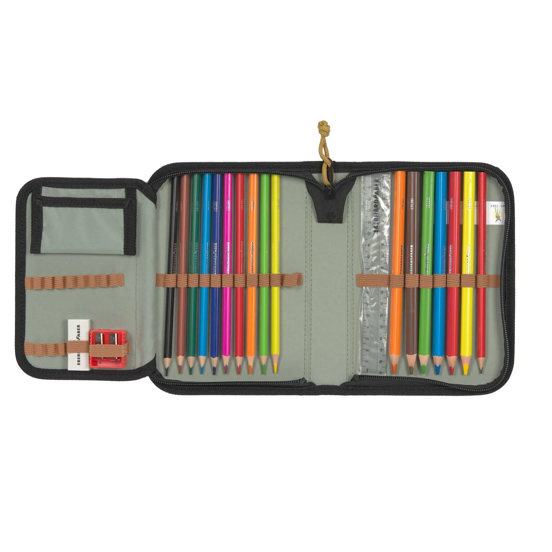 Schulranzen Set 7-teilig Boxy - Unique, Black