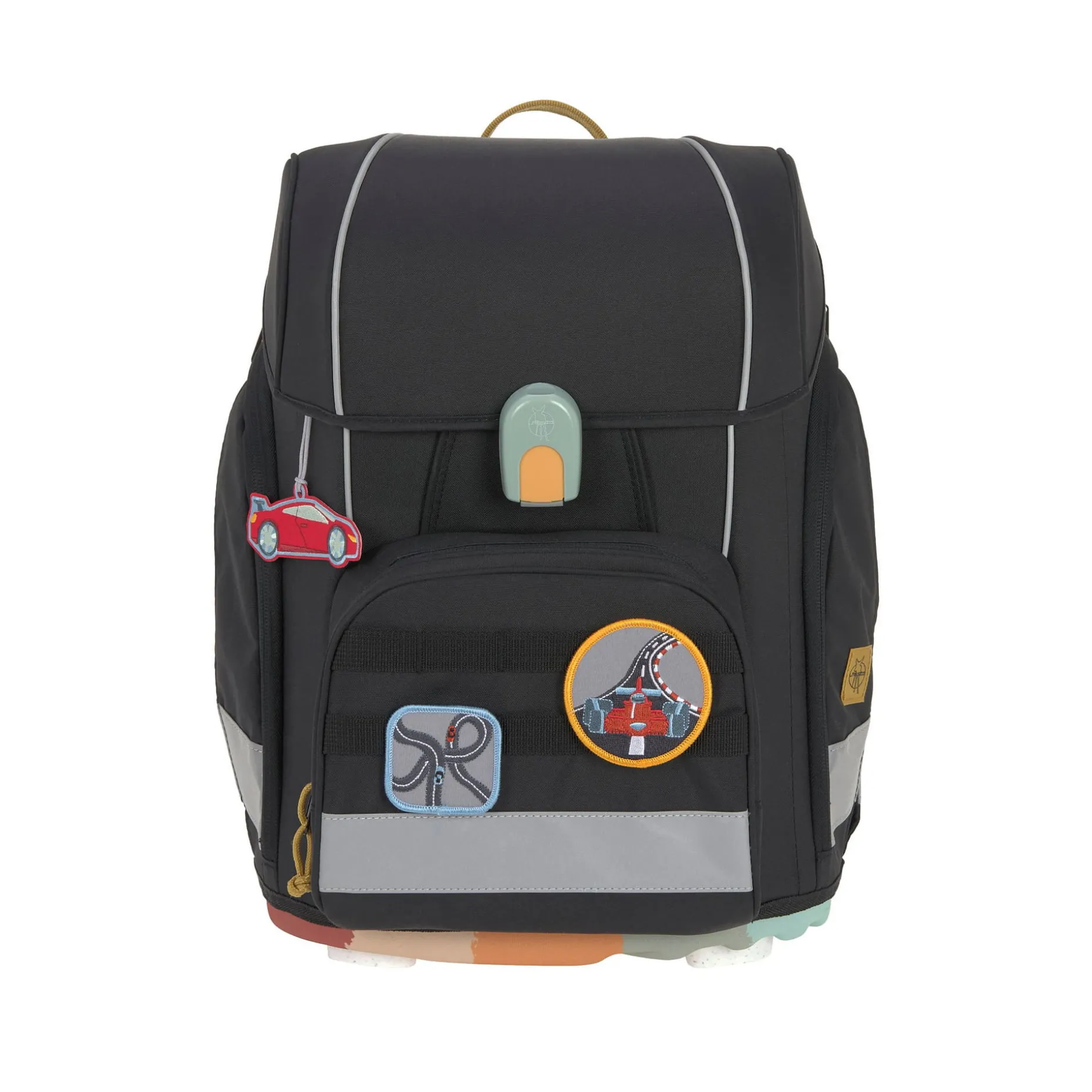 Schulranzen Set 7-teilig Boxy - Unique, Black