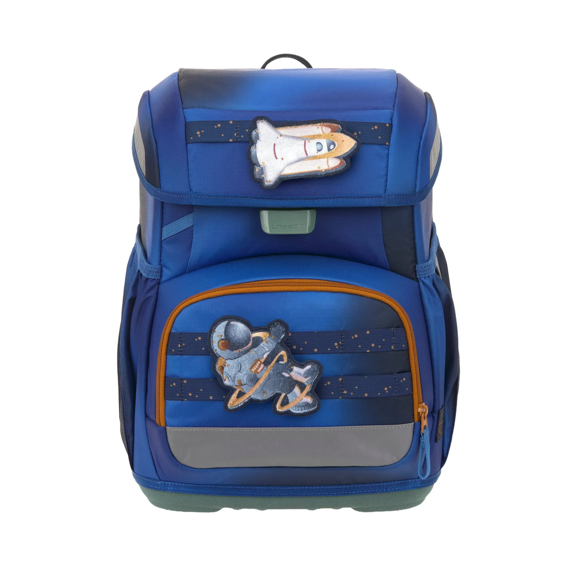 Schulranzen Set 6-teilig Light - Unique, Space Blau