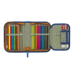 Schulranzen Set 6-teilig Light - Unique, Space Blau