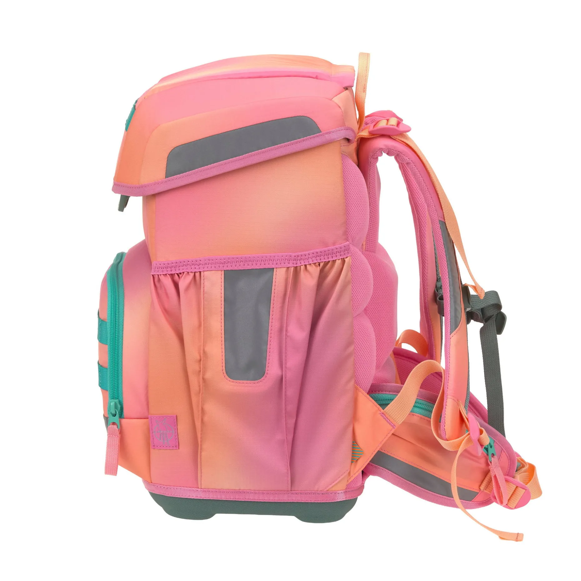 Schulranzen Set 6-teilig Light - Unique, Sunset Pink