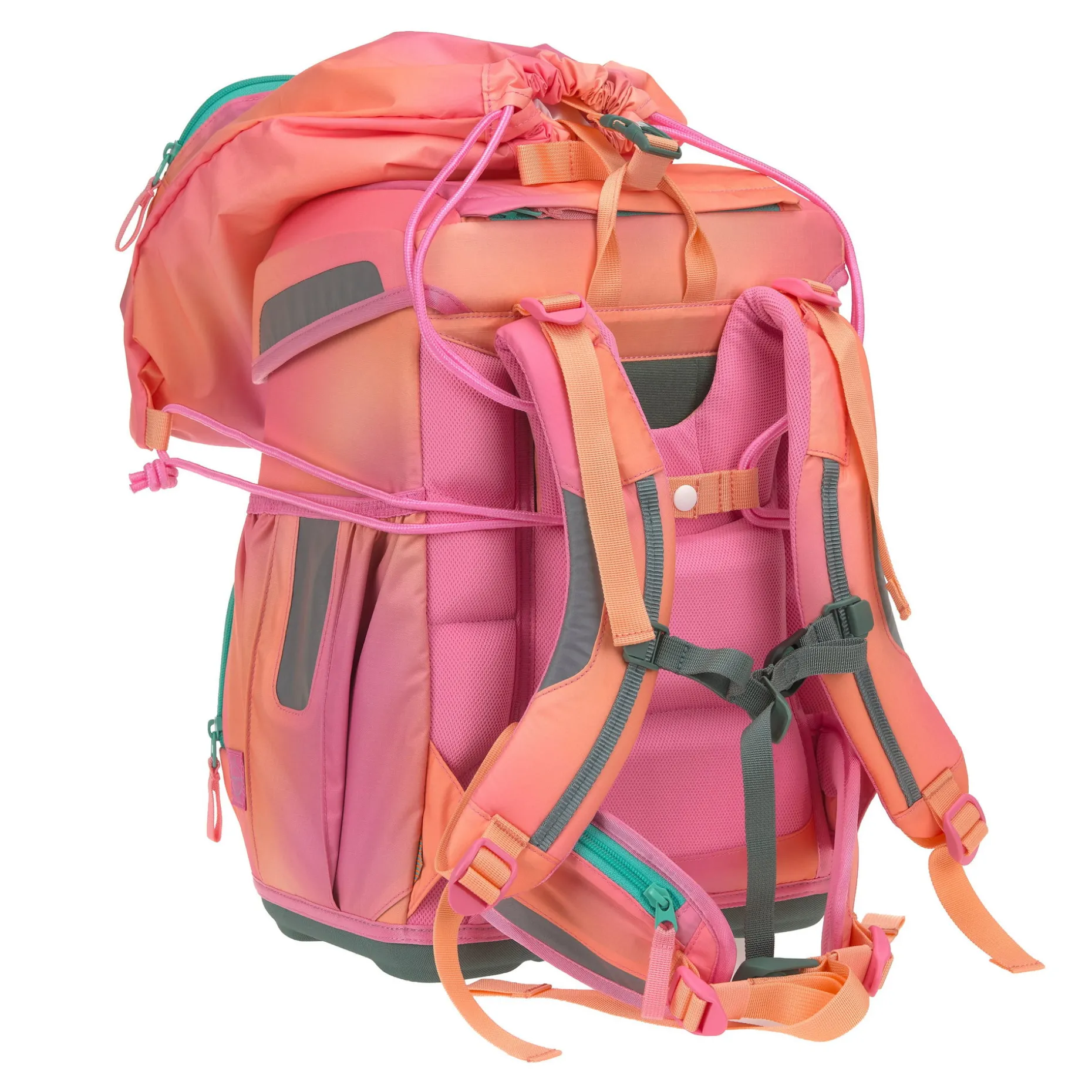 Schulranzen Set 6-teilig Light - Unique, Sunset Pink