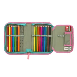 Schulranzen Set 6-teilig Light - Unique, Sunset Pink