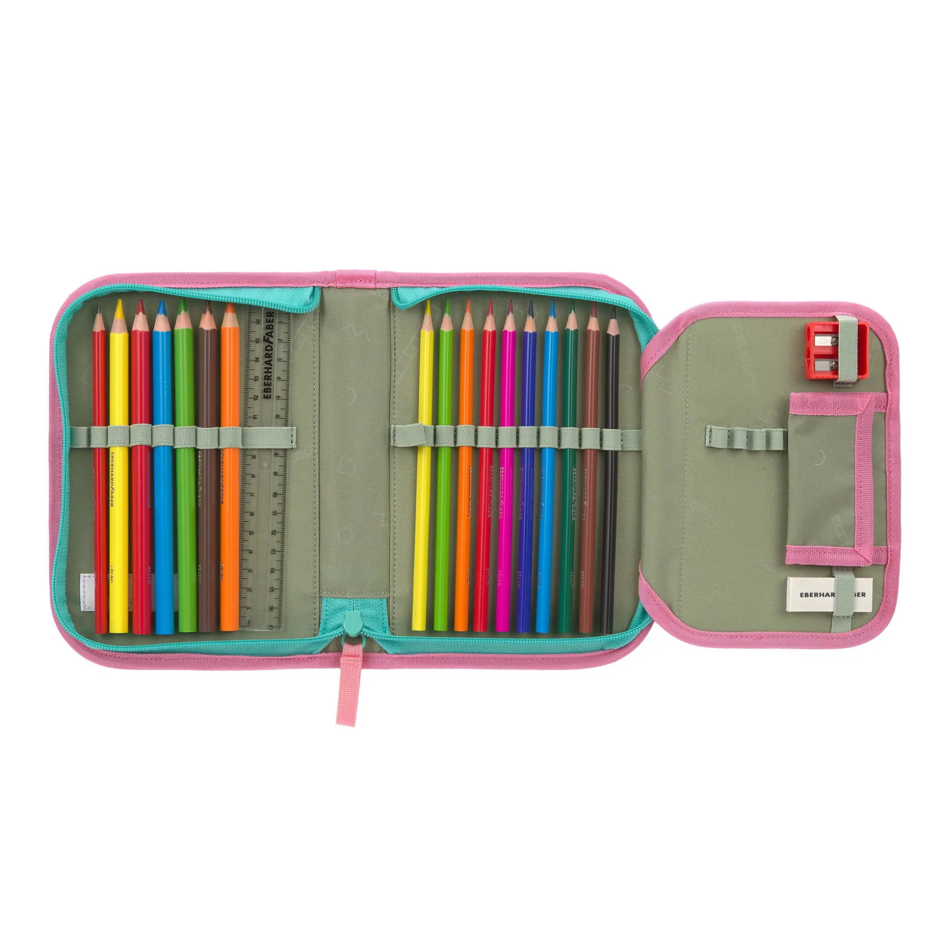 Schulranzen Set 6-teilig Light - Unique, Sunset Pink