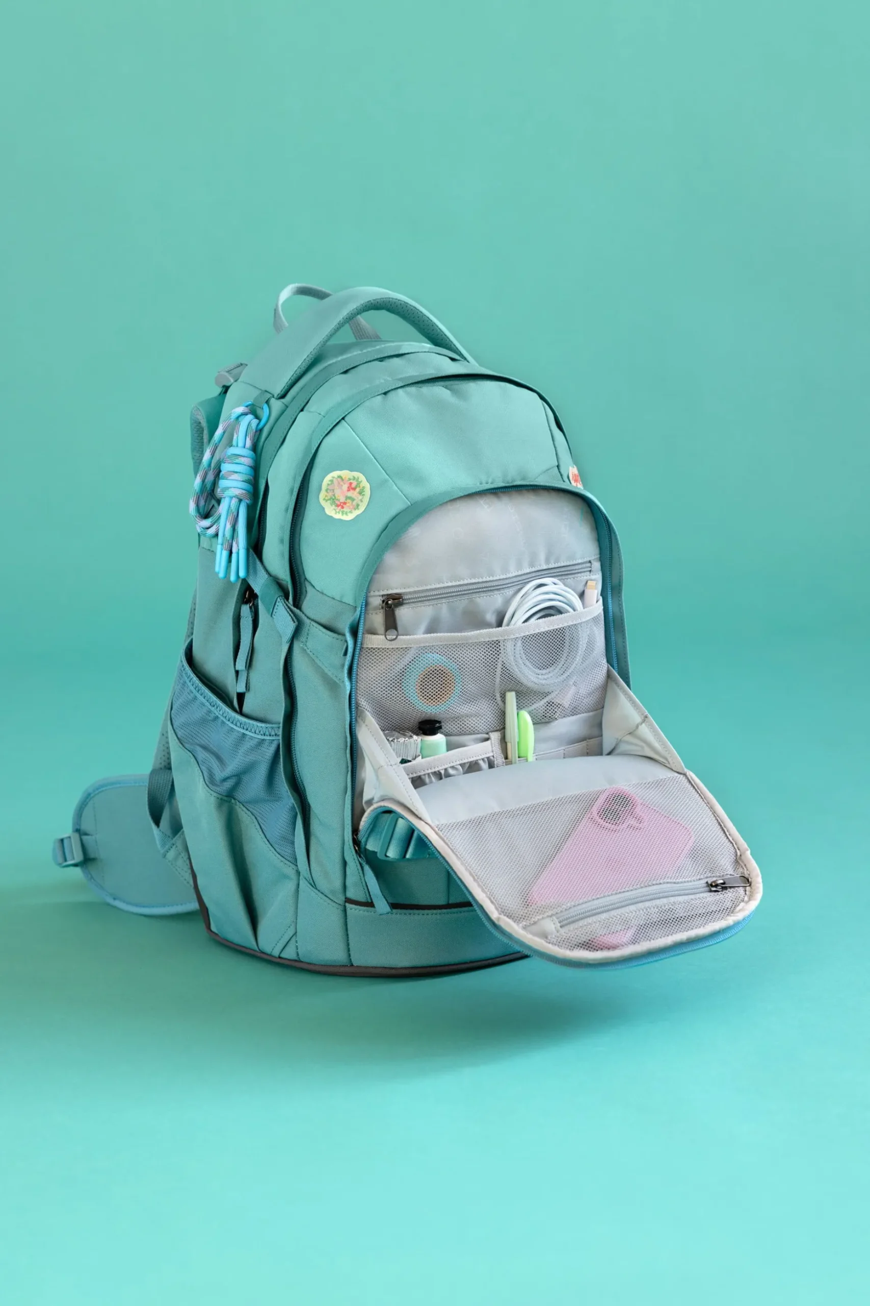 Schulrucksack - BOLD Origin, Aqua Blau