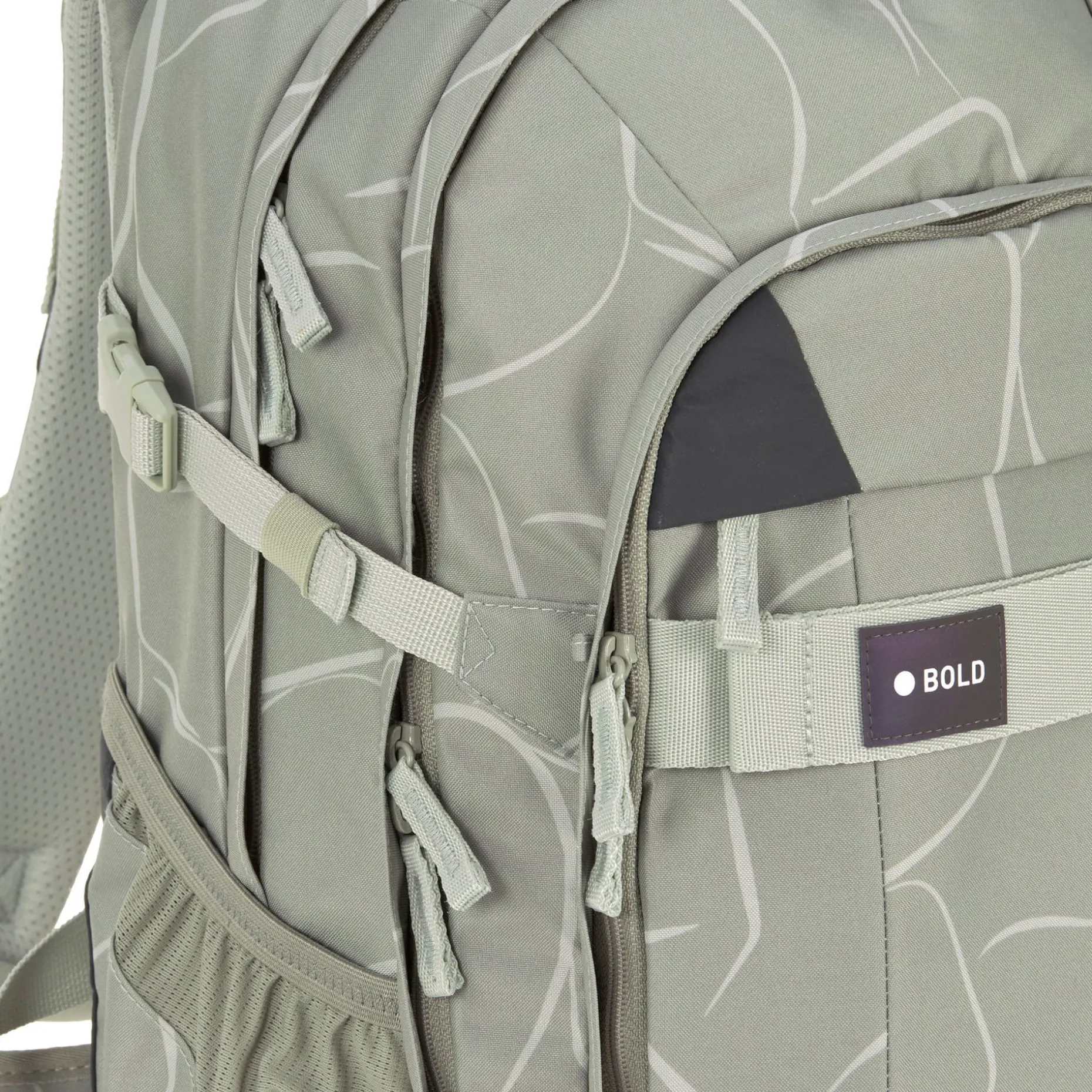 Schulrucksack - BOLD Origin Curve, Grün