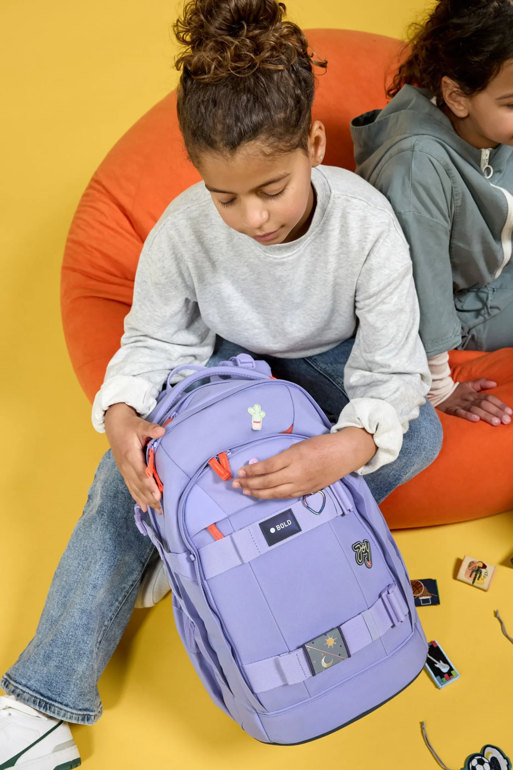 Schulrucksack - BOLD Origin, Lavendel