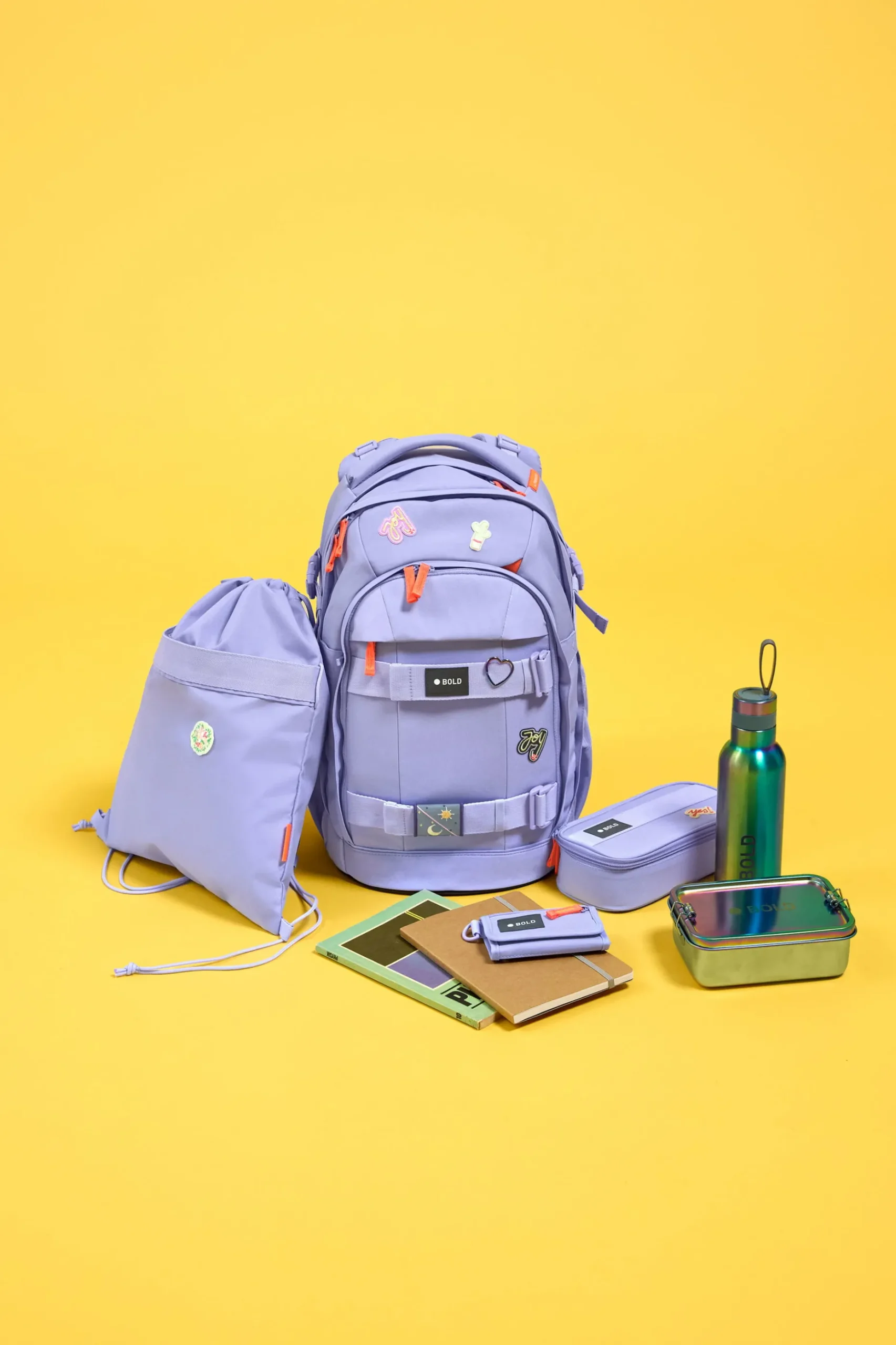 Schulrucksack - BOLD Origin, Lavendel