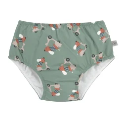 Schwimmwindel Baby - Hund, Grün