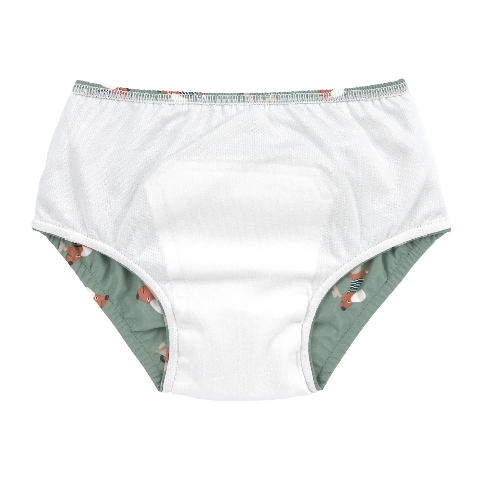 Schwimmwindel Baby - Hund, Grün