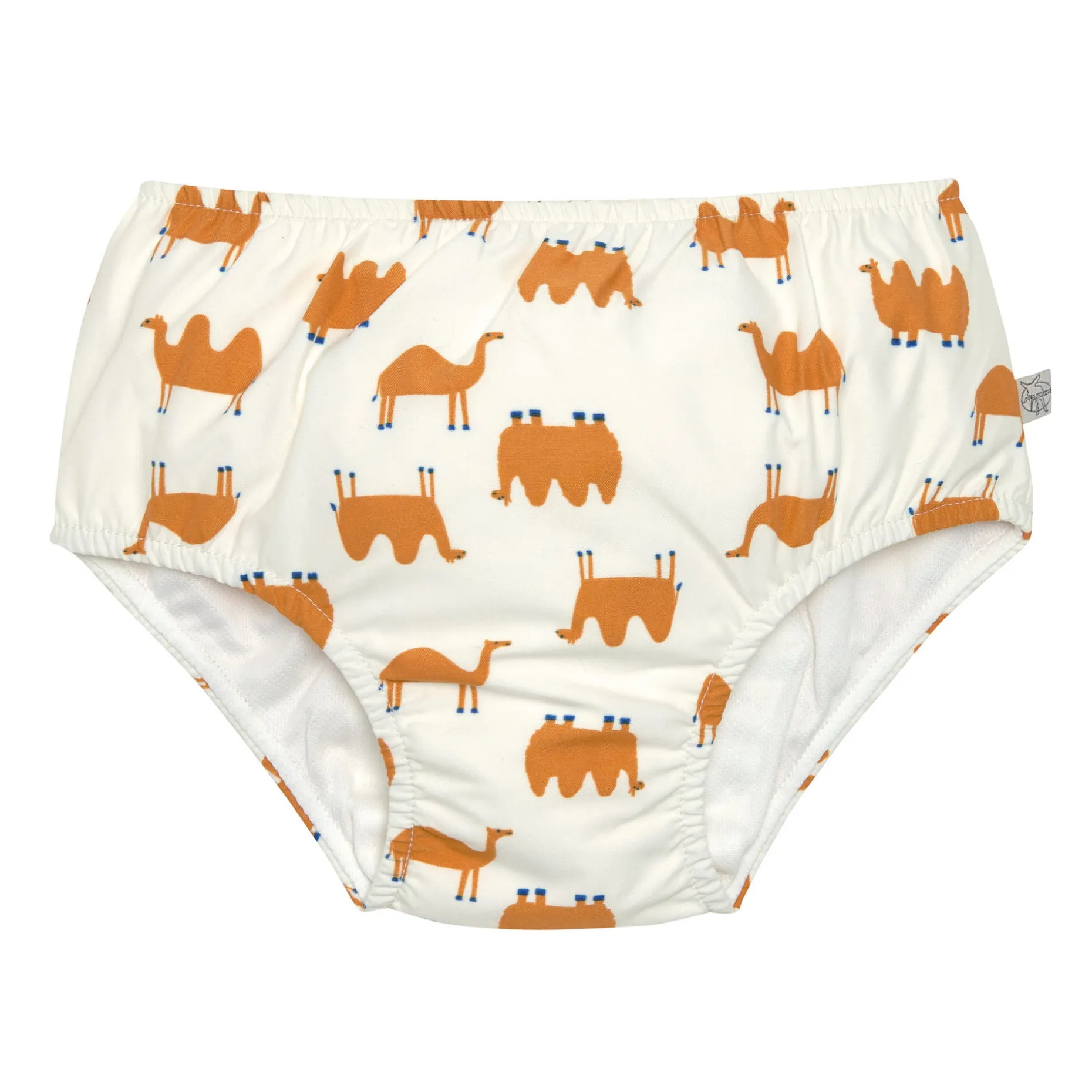 Schwimmwindel Baby - Kamel, Weiß