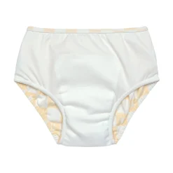 Schwimmwindel Baby - Kariert, Gelb