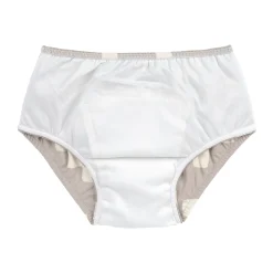 Schwimmwindel Baby - Kariert, Grau Weiß