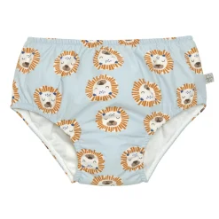 Schwimmwindel Baby - Löwe, Hellblau