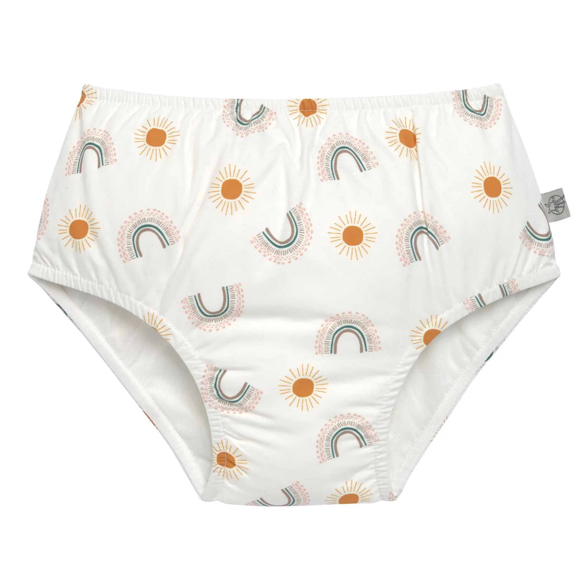 Schwimmwindel Baby - Regenbogen, Weiß