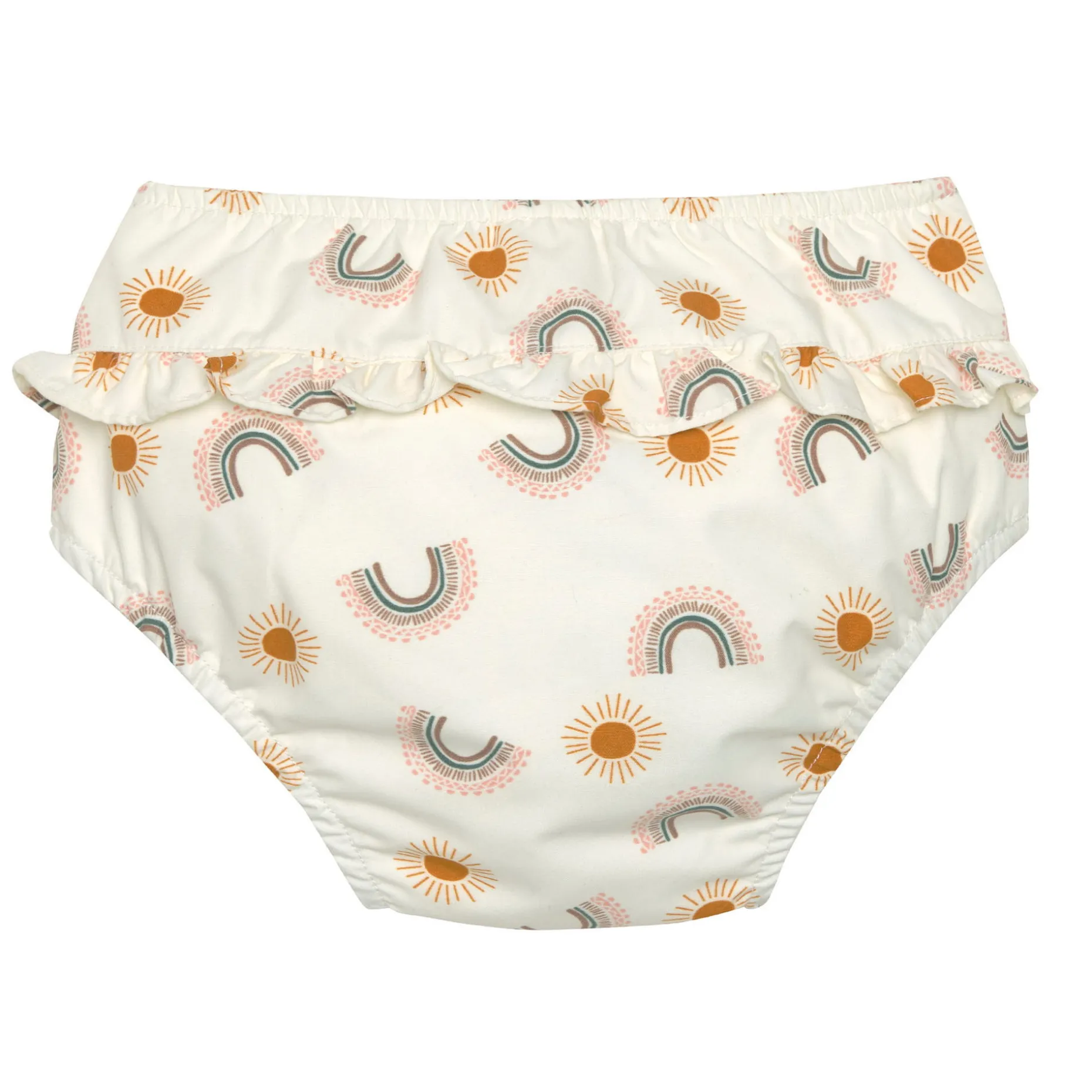 Schwimmwindel Baby - Regenbogen, Weiß