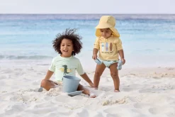 Schwimmwindel Baby - Sonne, Mint