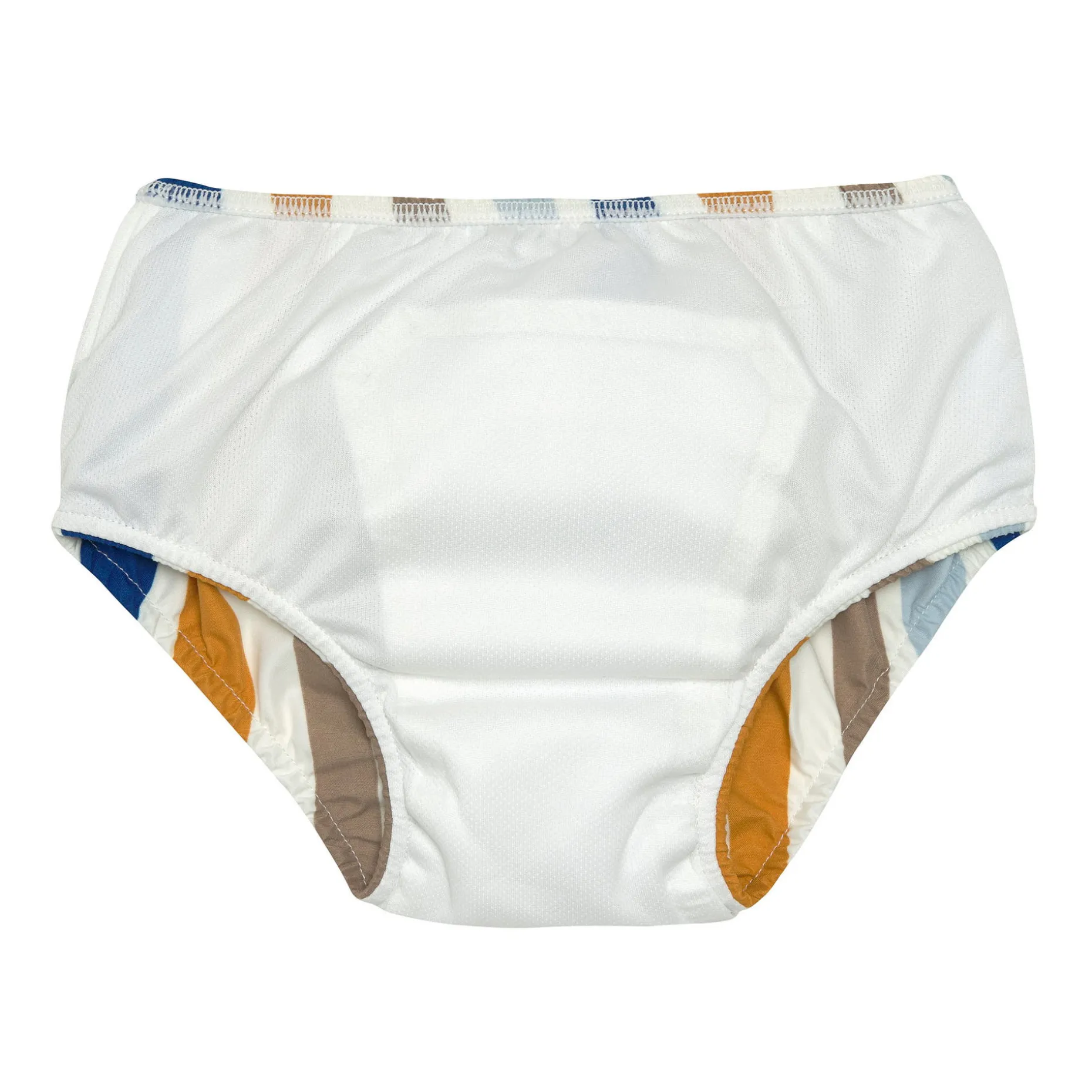 Schwimmwindel Baby - Wellen, Blau Weiß