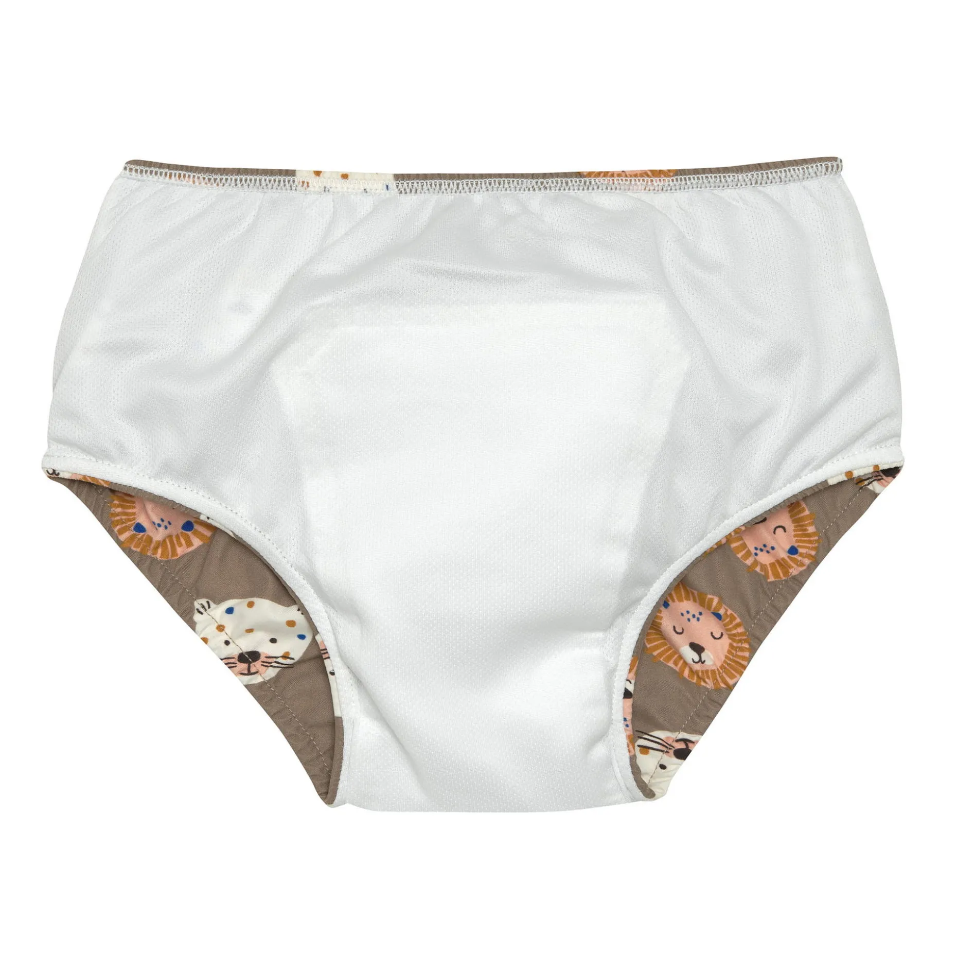 Schwimmwindel Baby - Wildkatzen, Braun
