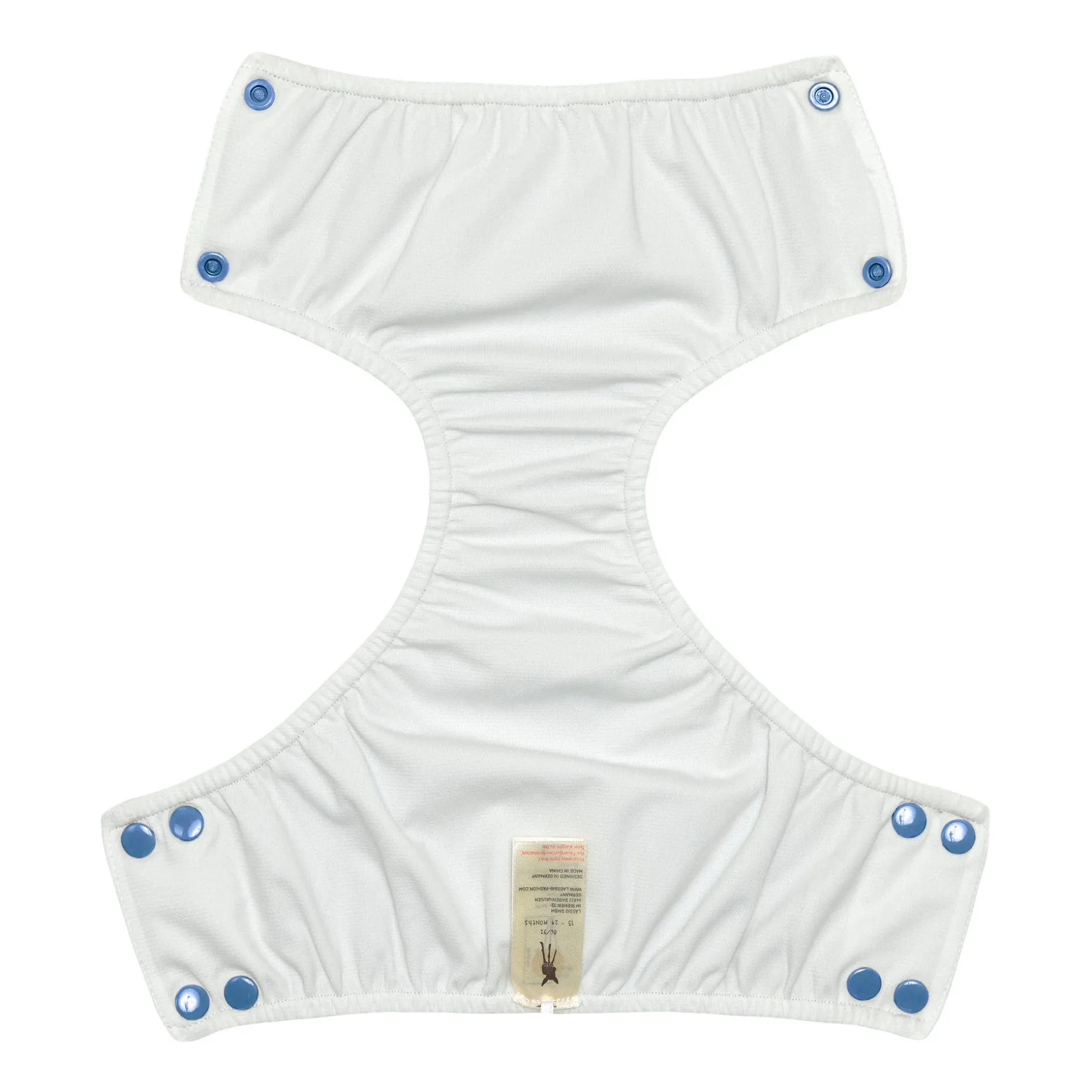 Schwimmwindel mit Druckknöpfen, Blau