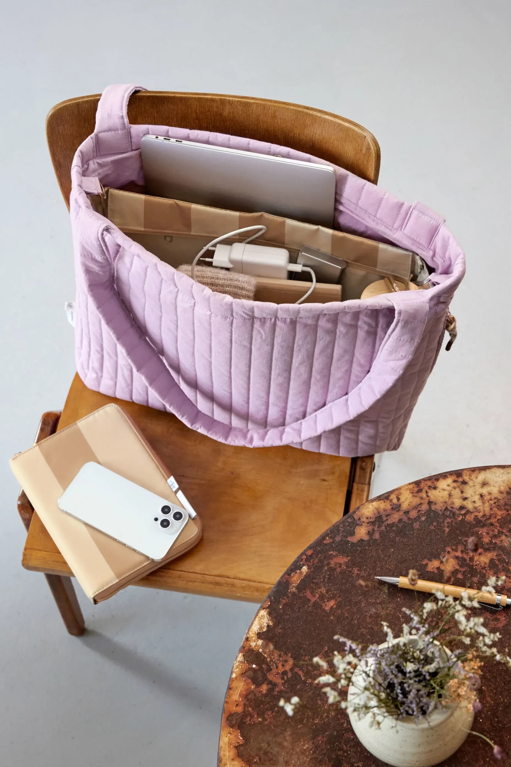 Shopper MIX - Baumwolle, Lavendel