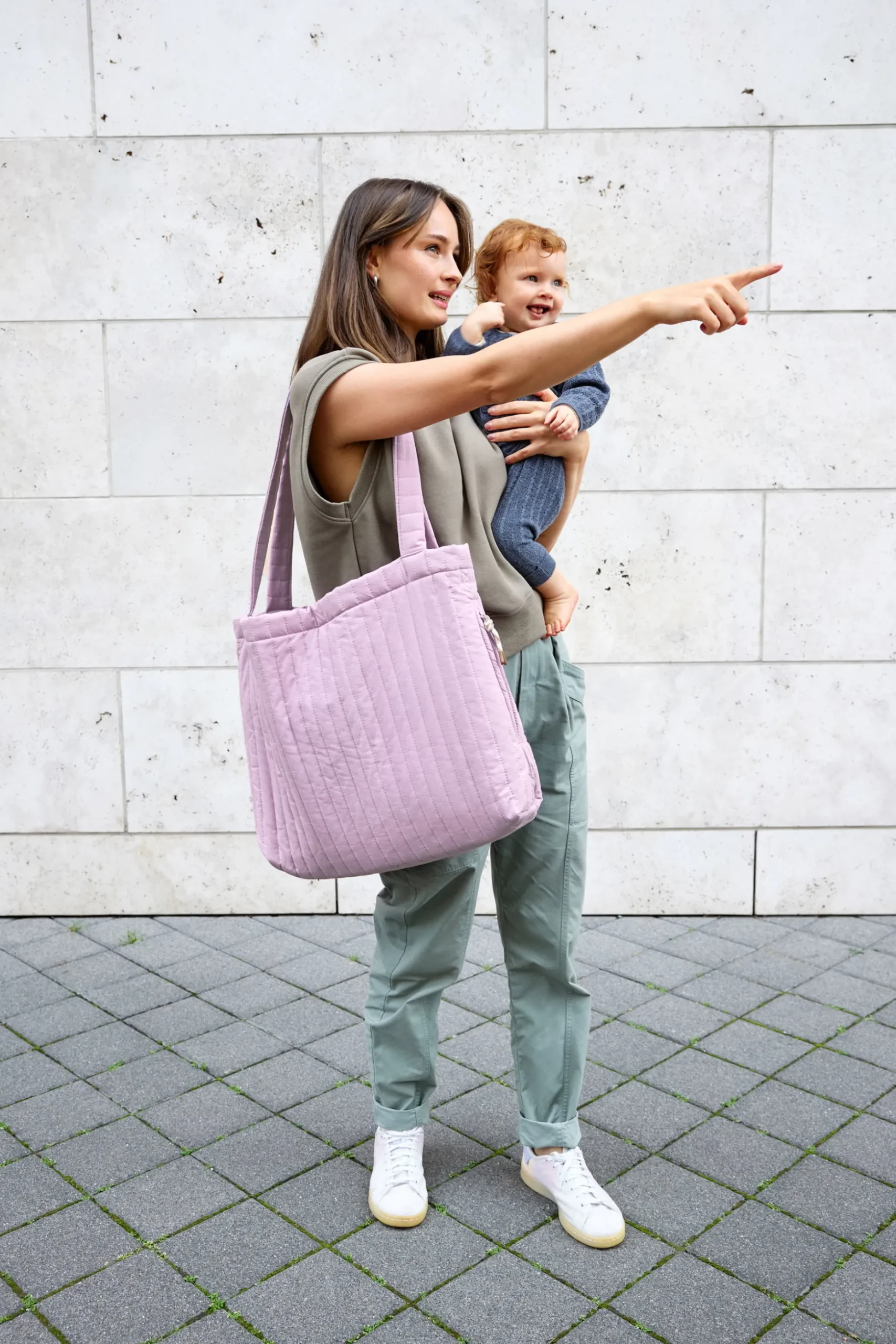 Shopper MIX - Baumwolle, Lavendel