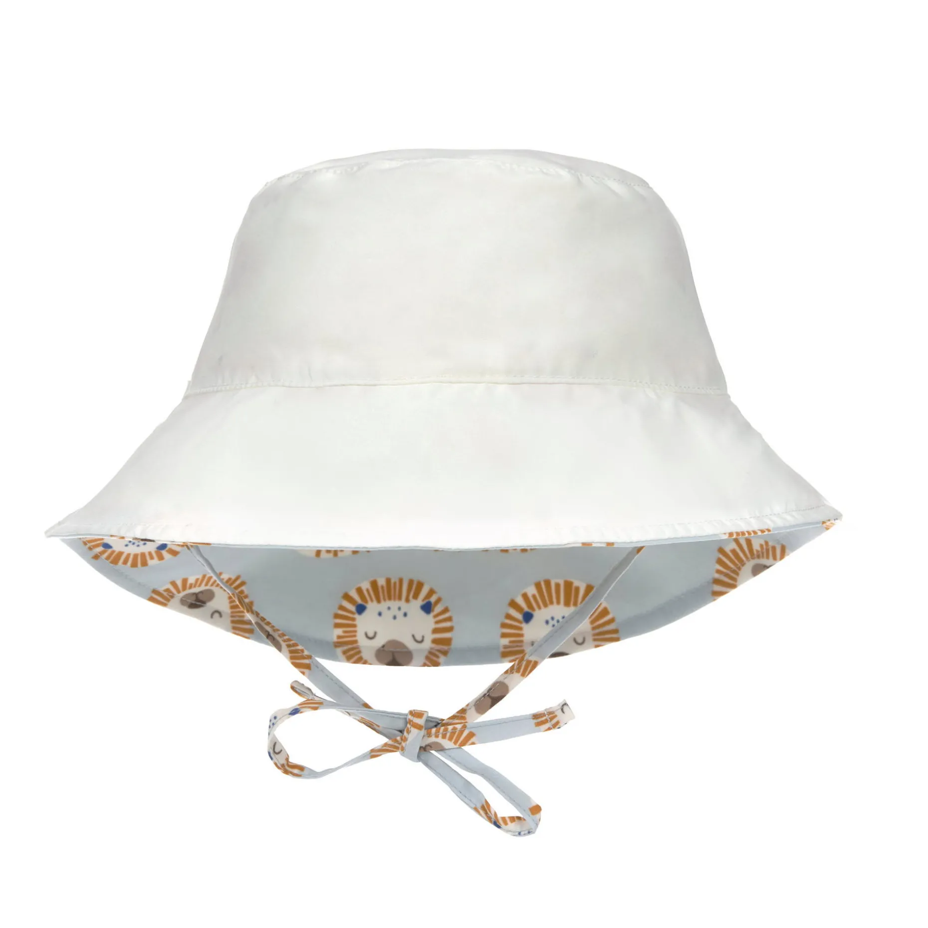 Sonnenhut Kinder (UV Schutz) - Löwe, Hellblau