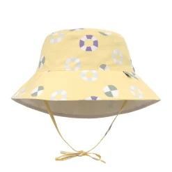 Sonnenhut Kinder (UV Schutz) - Schwimmring, Gelb