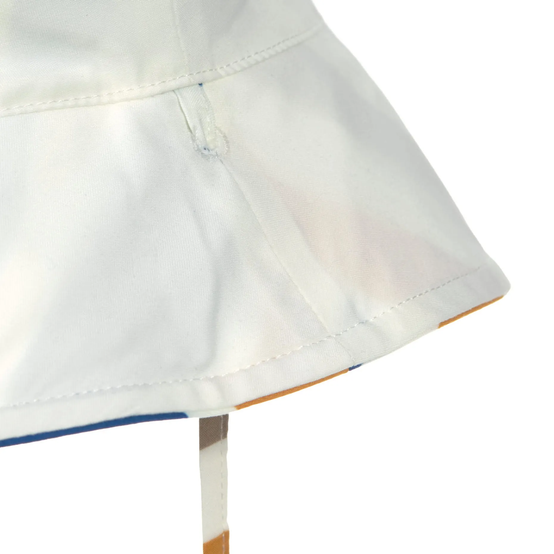 Sonnenhut Kinder (UV Schutz) - Wellen, Blau Weiß