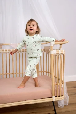Spannbettlaken Kinderbett (70 x 140 cm), Hellbraun