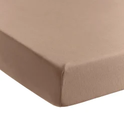 Spannbettlaken Kinderbett (70 x 140 cm), Hellbraun