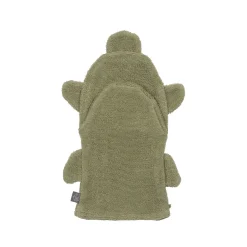 Spiel-Waschhandschuh GOTS, Schildkröte Grün