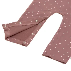 Strampler, Baby Overall - Bio Baumwolle, Triangle Cinnamon