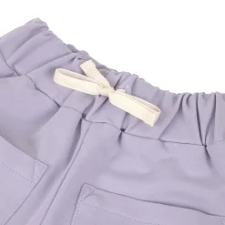 Sweatshorts Kinder - Bio Baumwolle, Pastell Lila