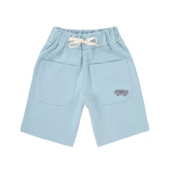 Sweatshorts Kinder - Bio Baumwolle, Hellblau