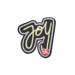 Textil-Sticker (3 Stk) - BOLD Match, Joy Schwarz