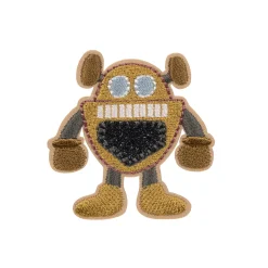 Textil-Sticker (3 Stk) - Schul Set Unique, Roboter