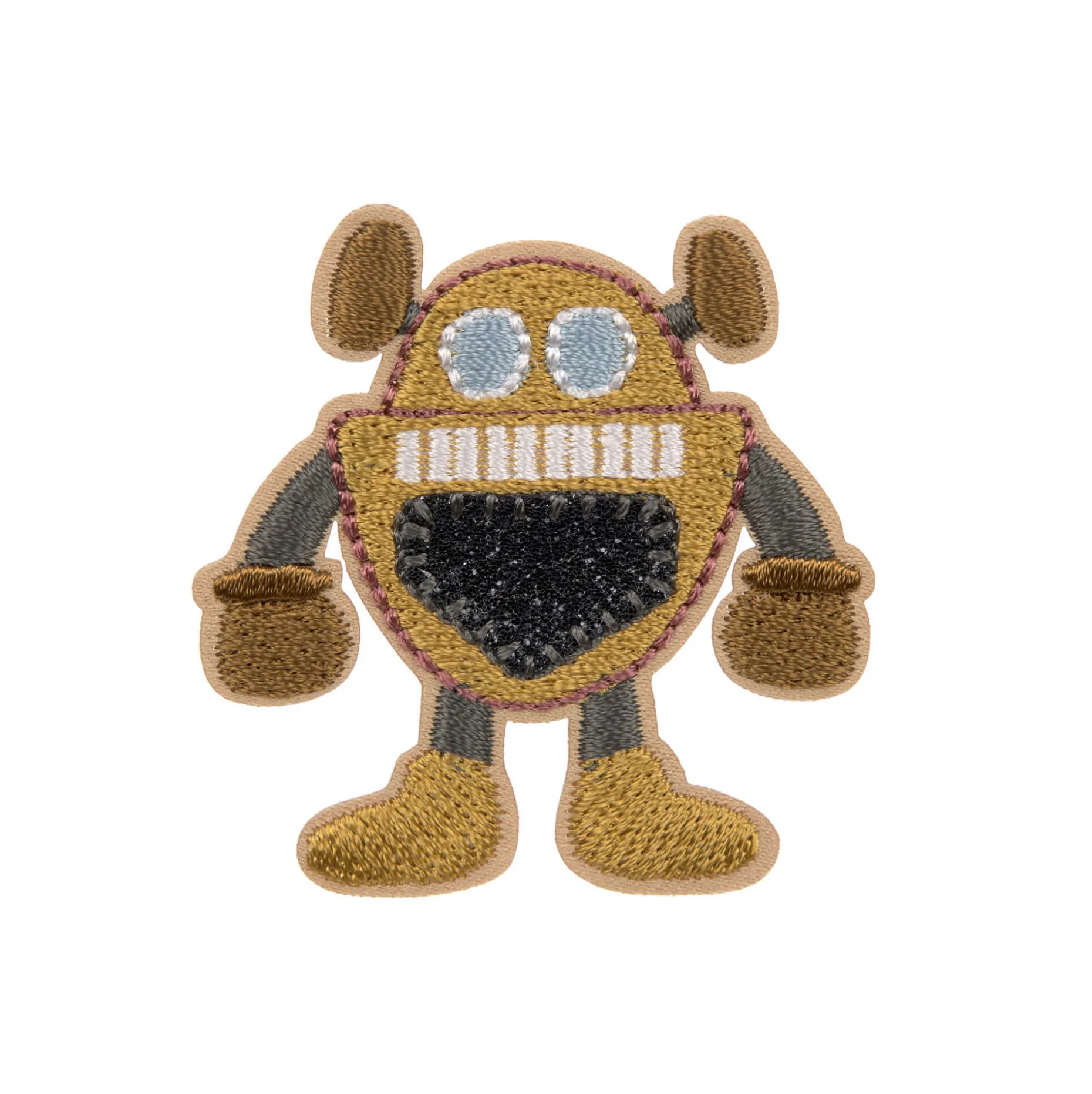 Textil-Sticker (3 Stk) - Schul Set Unique, Roboter