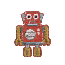 Textil-Sticker (3 Stk) - Schul Set Unique, Roboter