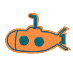 Textil-Sticker (3 Stk) - Stick on, Tiefsee