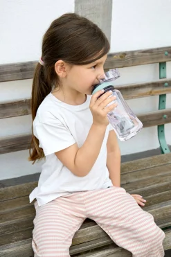 Tritan Kinder Trinkflasche 420 ml - Tiny Outdoor, Regenbogen