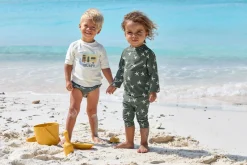 UV Shirt Kinder Kurzarm - Camper, Weiß
