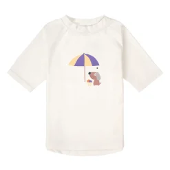 UV Shirt Kinder Kurzarm - Eis Hund, Weiß