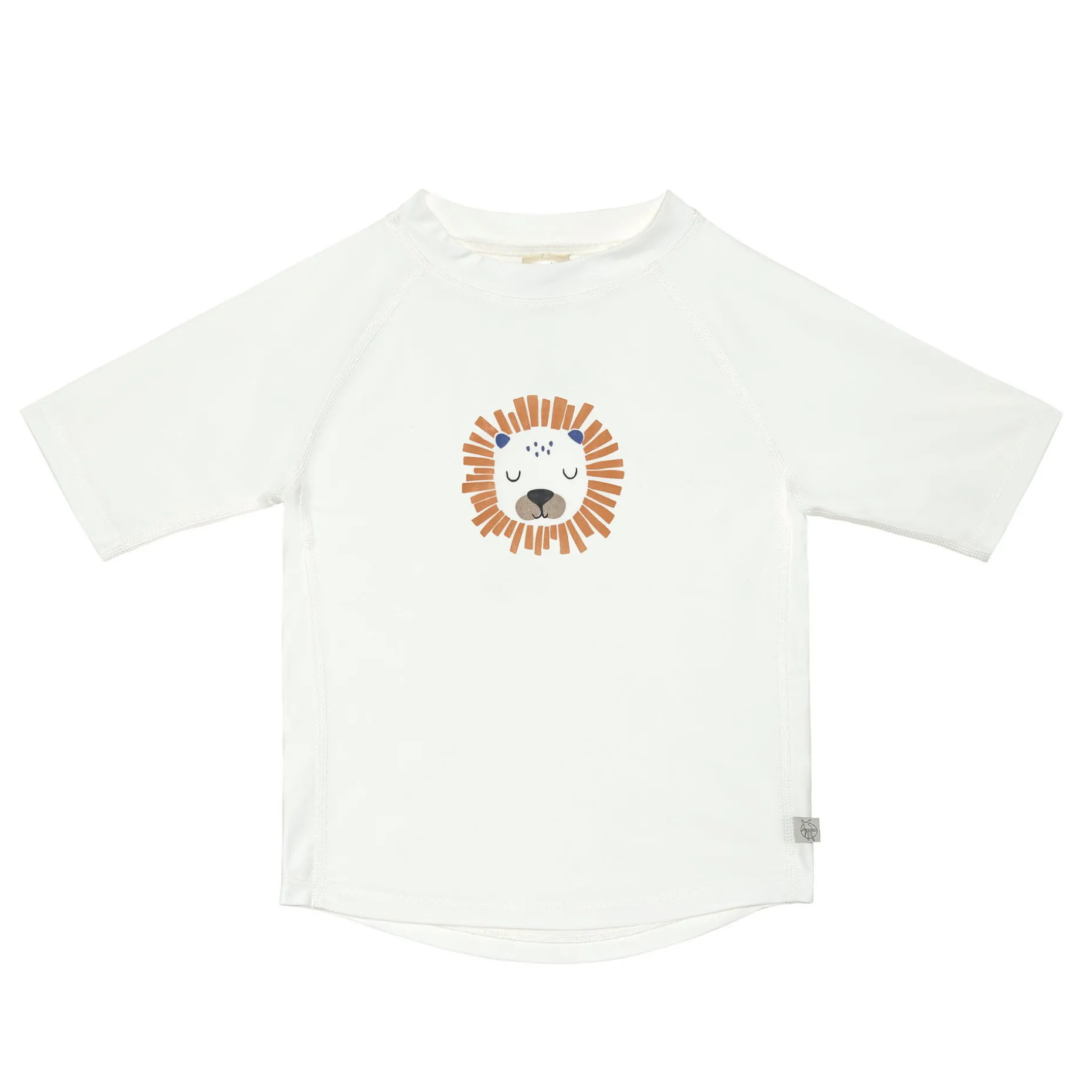UV Shirt Kinder Kurzarm - Löwe, Weiß