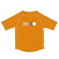 UV Shirt Kinder Kurzarm - Mond, Goldgelb