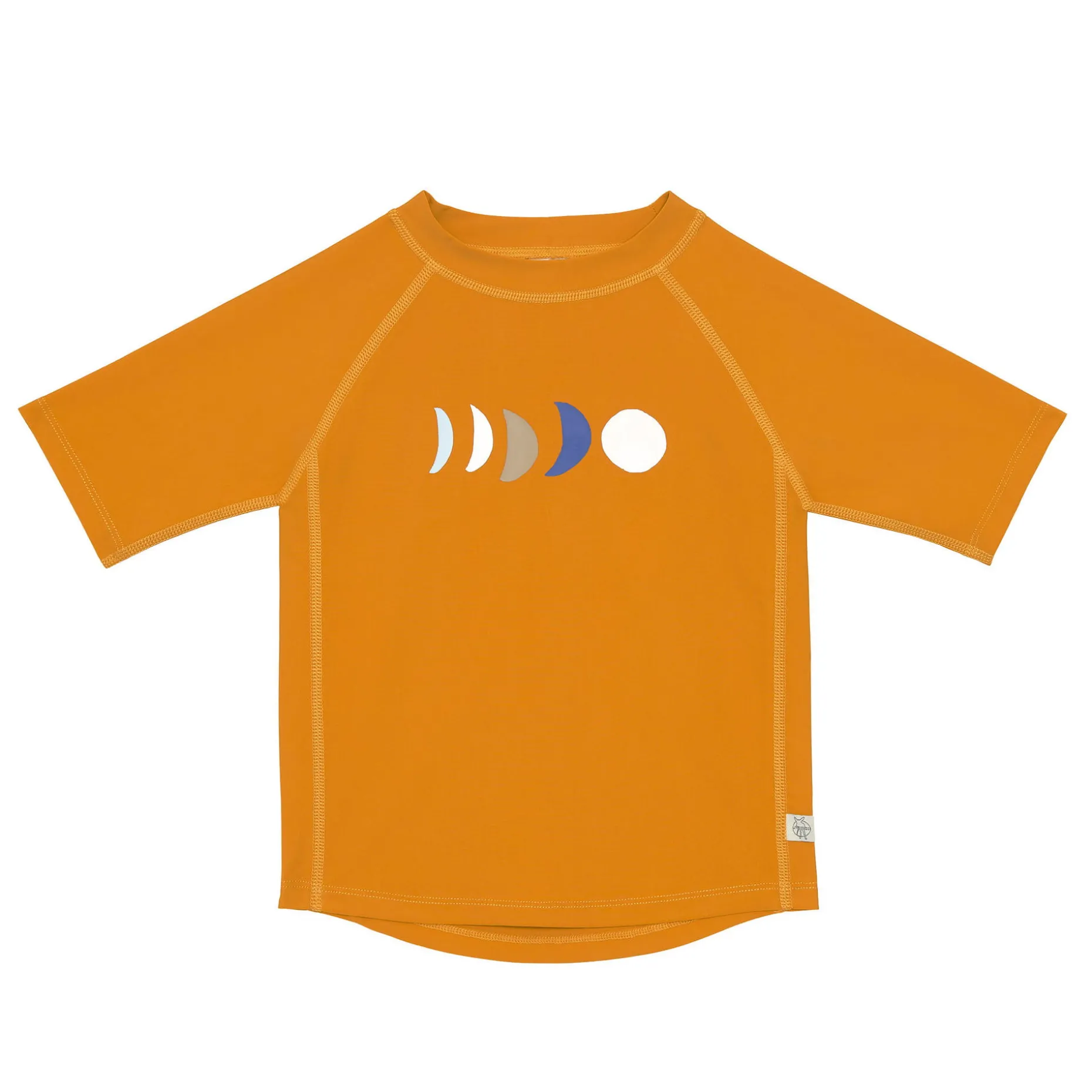 UV Shirt Kinder Kurzarm - Mond, Goldgelb
