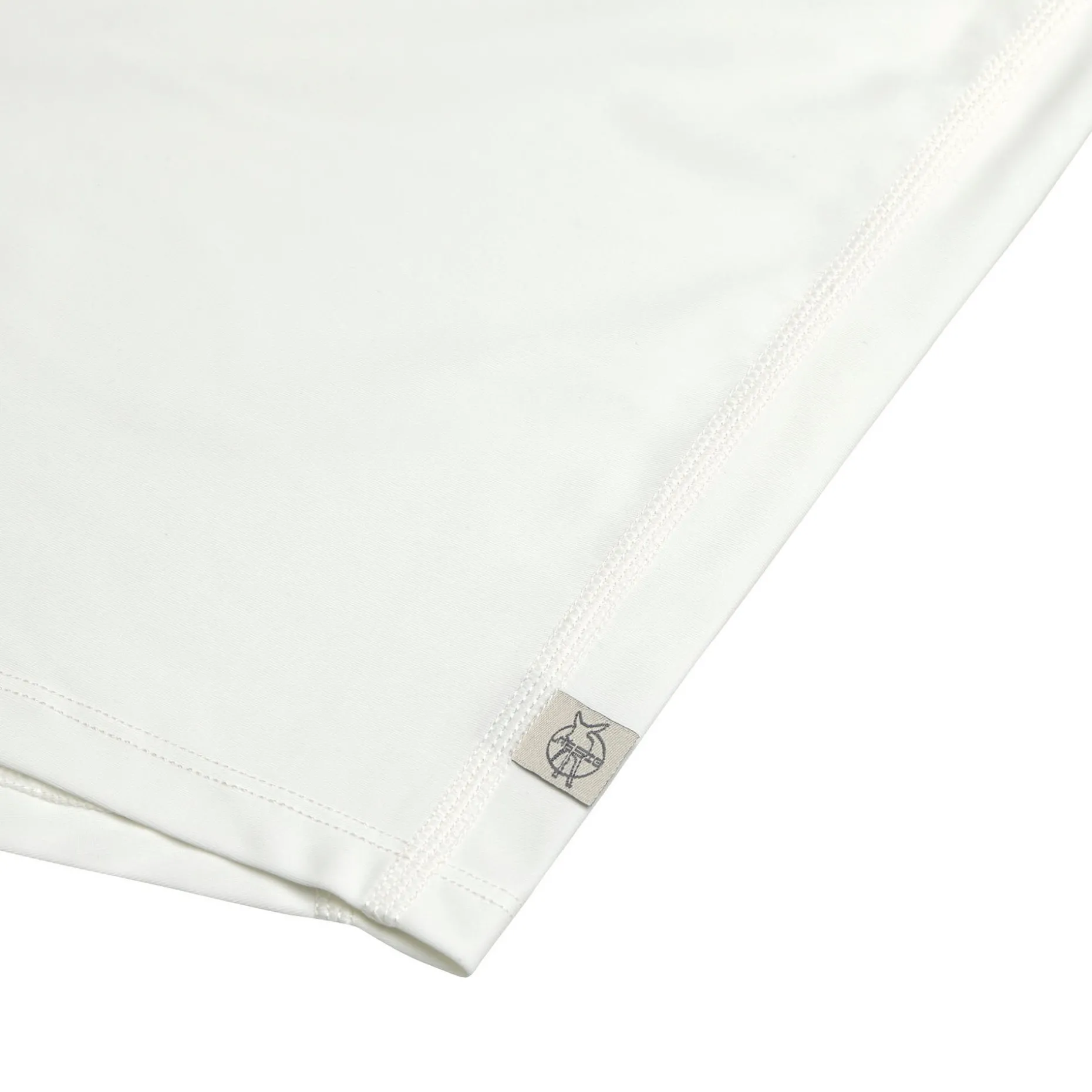 UV Shirt Kinder Kurzarm - Palmen, Weiß