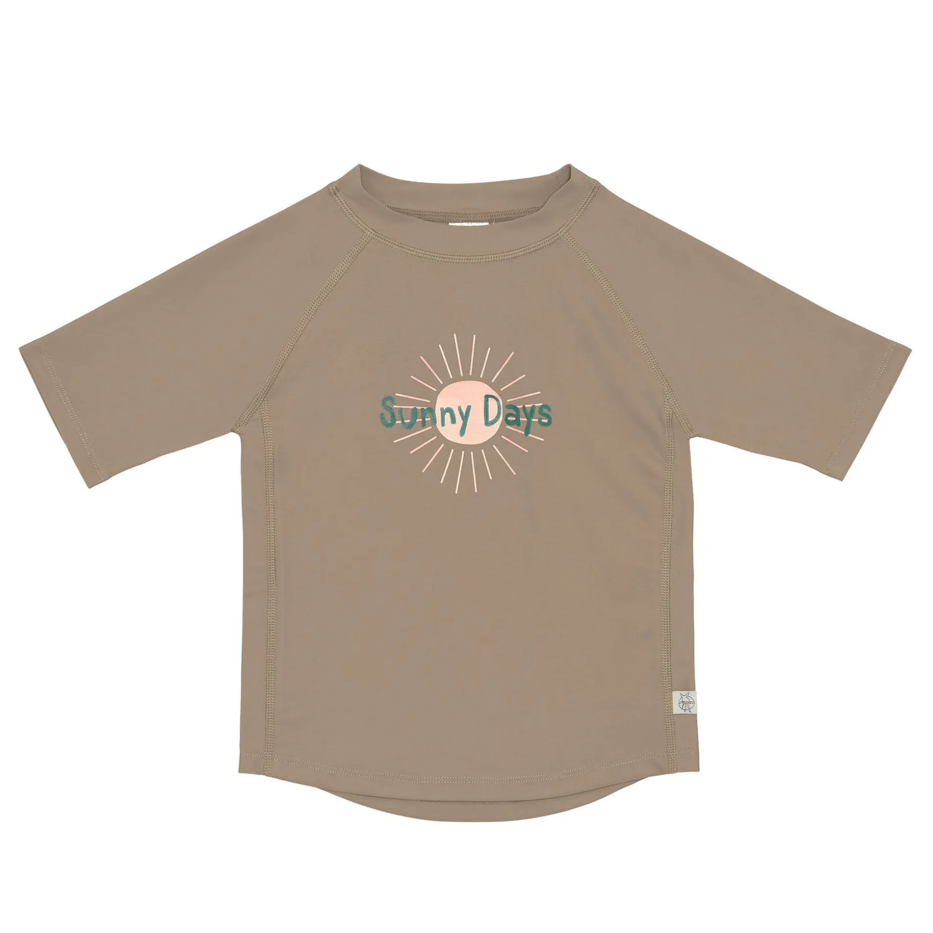 UV Shirt Kinder Kurzarm - Sonne, Braun