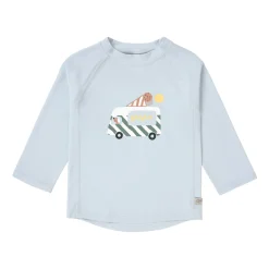 UV Shirt Kinder Langarm - Eis, Blau