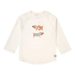 UV Shirt Kinder Langarm - Hund, Weiß
